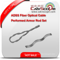 Juego de varillas de armadura realizadas con cable de fibra óptica ADSS de alta calidad